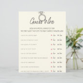 誰のブライダルシャワーゲーム (スタンド正面)