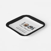 誰のペットが結婚したか写真 ペーパープレート (傾斜あり)