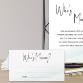 誰のメモリブライダルシャワーゲームグリーンウォッシュカード アドバイスカード