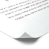 誰のメモリブライダルシャワーゲームグリーンウォッシュ ポスター (角)