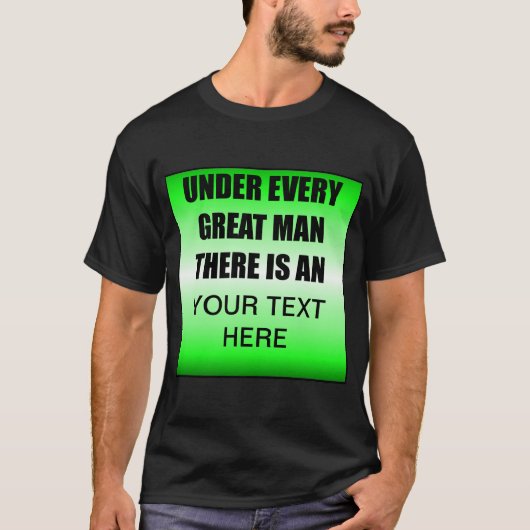 誰の下に素晴らしある？Tシャツ Tシャツ (正面)
