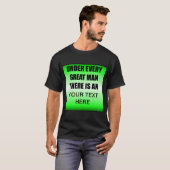 誰の下に素晴らしある？Tシャツ Tシャツ (正面フル)