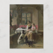 誰の夕食だ? ポストカード (正面)