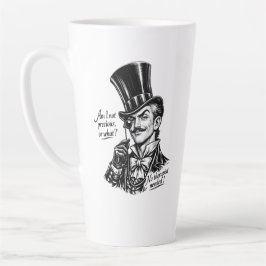 誰の宝物?!冗談めいたロードの似顔絵 カフェラテマグ