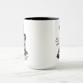 誰の宝物?!機知に富んだロードの似顔絵 マグカップ (中央)