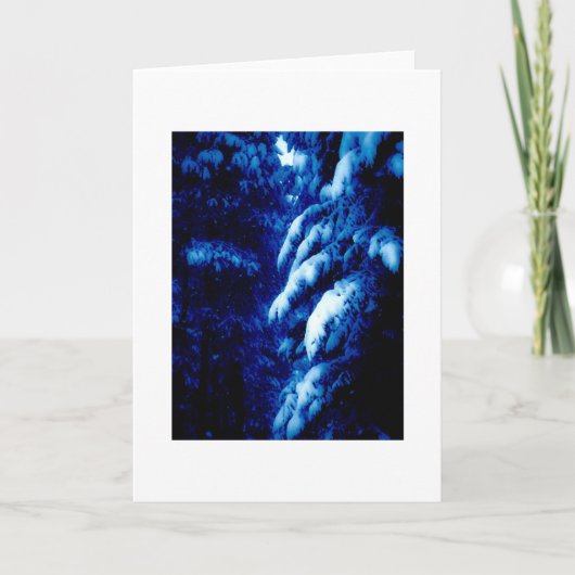 誰の森だ?私は考え知っている…ノートカード シーズンカード (正面)