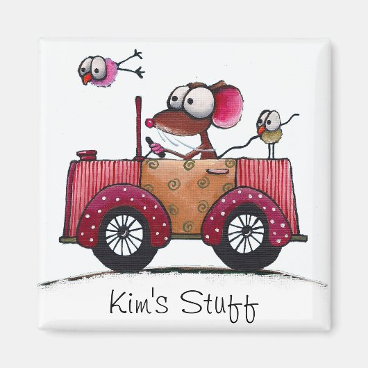 誰の物? マグネット (正面)