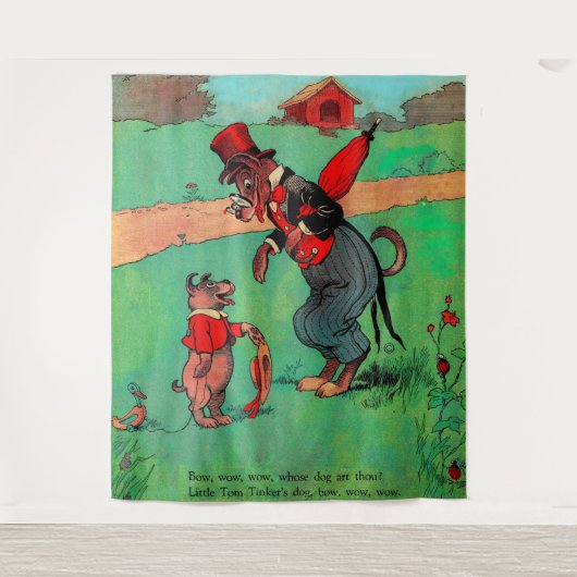 誰の犬だ? タペストリー (正面)
