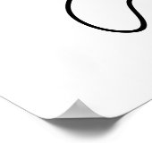 誰の目的おもしろい猫パン ポスター (角)