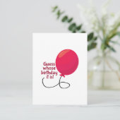 誰の誕生日 ポストカード (スタンド正面)