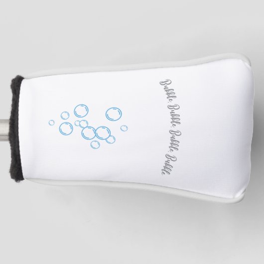 誰の責任も持ち合わせていない ゴルフヘッドカバー (正面)