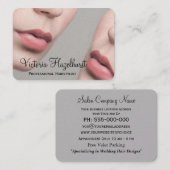 誰の髪のプロフェッショナル 名刺 (正面/裏面)