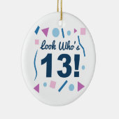 誰の13か セラミックオーナメント (右)