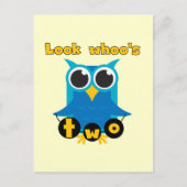 誰の2歳の誕生日Tシャツとギフト ポストカード (正面)