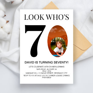 誰の30歳 40歳 50歳 60歳 70歳の誕生日パーティー 招待状