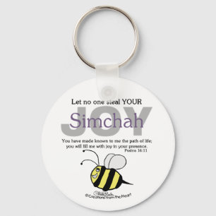 誰もあなたの喜びを盗むな/愚か者! bee キーホルダー