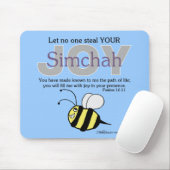 誰もあなたの喜びを盗むな/愚か者！ bee マウスパッド (マウス)