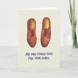 誰もあなたの靴を履くことはできない | 父の日 カード