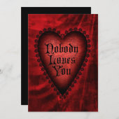 誰もあなたを愛していない招待状 招待状 (正面/裏面)