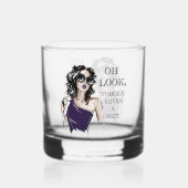 誰もいない気に ウイスキーグラス (裏面)