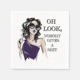 誰もいない気に スタンダードカクテルナプキン