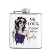 誰もいない気に フラスク (正面)