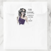 誰もいない気に ラウンドシール (バッグ)