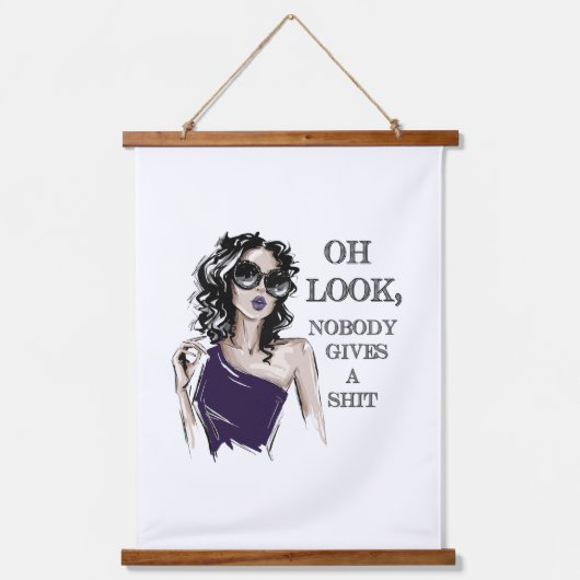 誰もいない気に 吊り下げ型タペストリー (正面)