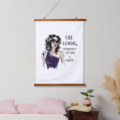 誰もいない気に 吊り下げ型タペストリー (寝室)