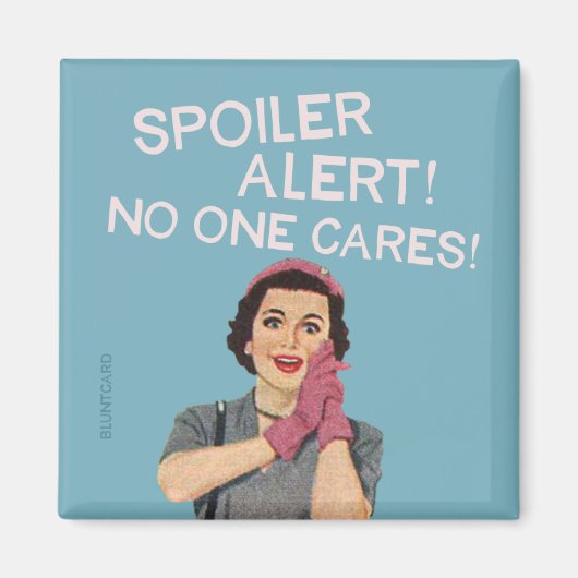 誰もいない！ マグネット (正面)