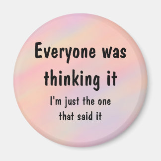 誰もがそ考えるうした マグネット