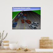 誰もがもしプリウスを… ポスター (キッチン)