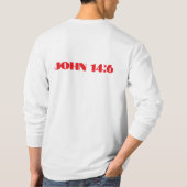 誰もがイエスを必要としている 聖書 信仰 キリスト教 Tシャツ (裏面)
