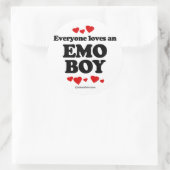 誰もがエモ少年を愛している ラウンドシール (バッグ)