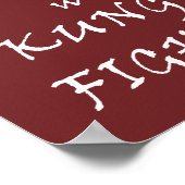 誰もがカンフー戦っていたわけではない ポスター (角)