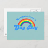 誰もがゲイ少年を愛する ポストカード (正面/裏面)