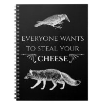 誰もがチーズのキツネクロウを盗みたい