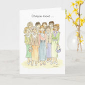 誰もがトランプが勝ったことを知っている カード (黄色い花)