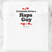 誰もがハパ男を愛している ラウンドシール (バッグ)