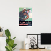 誰もがパンデミック1952の健康に注意を払う ポスター (ホームオフィス)