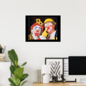 誰もがピエロ ポスター (ホームオフィス)