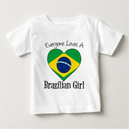 誰もがブラジルの少女を愛している ベビーTシャツ