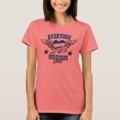 誰もがホンジュラスの女の子を愛している Tシャツ (正面)