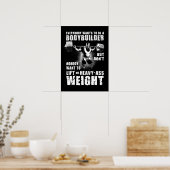 誰もがボディービルダーになりたいと思う – Ronnie Gym ポスター (キッチン)