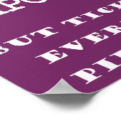 誰もがポスターのサインをおもしろい喜ぶはずがない ポスター (角)