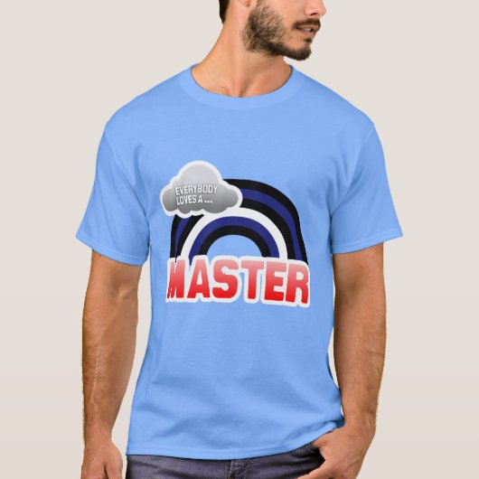 誰もがマスターを愛する Tシャツ (正面)
