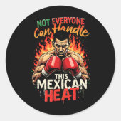 誰もがメキシコの暑さに対処できるわけではない ラウンドシール (正面)