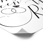 誰もがリングや輪のプロの結婚サインを見た ポスター (角)