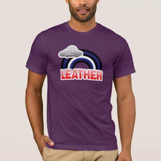 誰もがレザーが大好き Tシャツ (正面)
