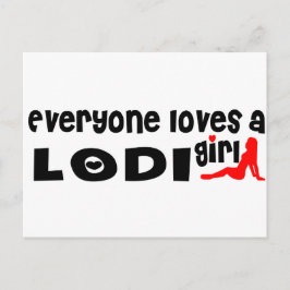 誰もがロディの女の子を愛している ポストカード